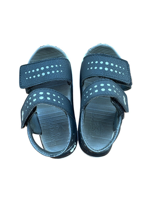 A Black Sandals from See Kai Run in size 3T for neutral. (Front View)