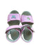 A Pink Sandals from See Kai Run in size 5T for girl. (Front View)