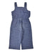 A Navy Long Overalls from Tommy Hilfiger in size 4T for girl. (Back View)