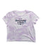 A Purple Short Sleeve T Shirts from Abercrombie  in size 8Y for girl. (Front View)