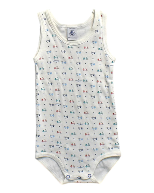 A Multicolour Sleeveless Bodysuits from Petit Bateau in size 6-12M for neutral. (Front View)