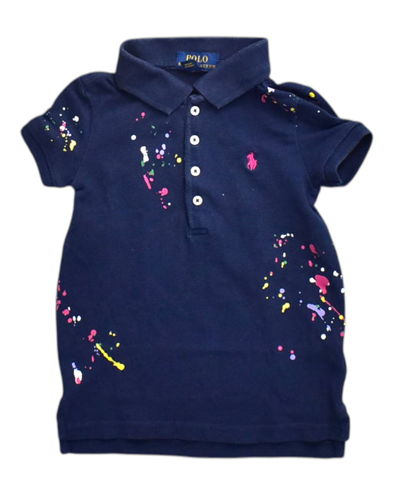 Navy Polo Ralph Lauren Paint Splatter Polo Shirt Size 4T Retykle Singapore