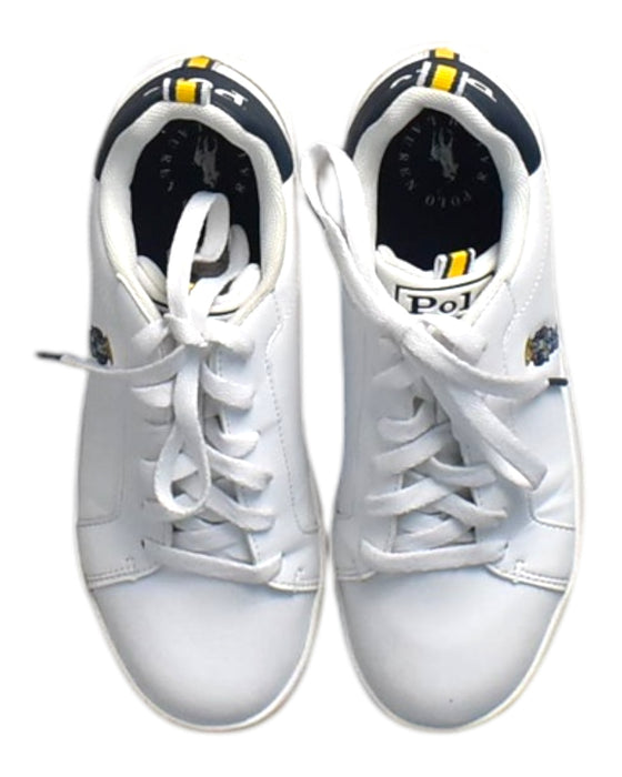 A White Sneakers from Polo Ralph Lauren in size 10Y for neutral. (Back View)