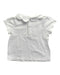 A White Short Sleeve Tops from Jacadi in size 18-24M for girl. (Back View)