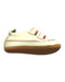 A Ivory Slip Ons from Tip Toey Joey in size 18-24M for neutral. (Front View)