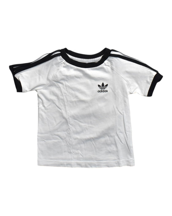 A White Short Sleeve T Shirts from Adidas in size 6-12M for neutral. (Front View)