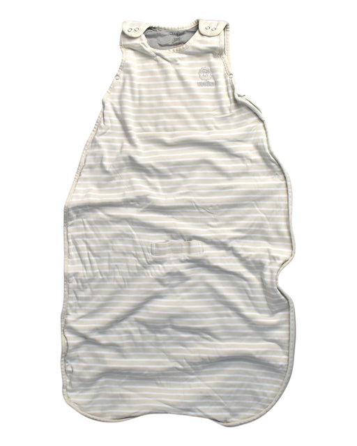 A White Sleepsacs from Woolino in size 4T for neutral. (Front View)