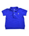 A Blue Short Sleeve Polos from Ralph Lauren in size 6-12M for neutral. (Front View)