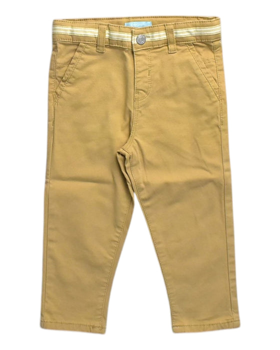 A Beige Casual Pants from Obaibi - Okaidi in size 12-18M for neutral. (Front View)