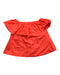 A Red Sleeveless Tops from Seed in size 5T for girl. (Front View)