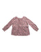 A Pink Long Sleeve Tops from Bonpoint in size 4T for girl. (Front View)