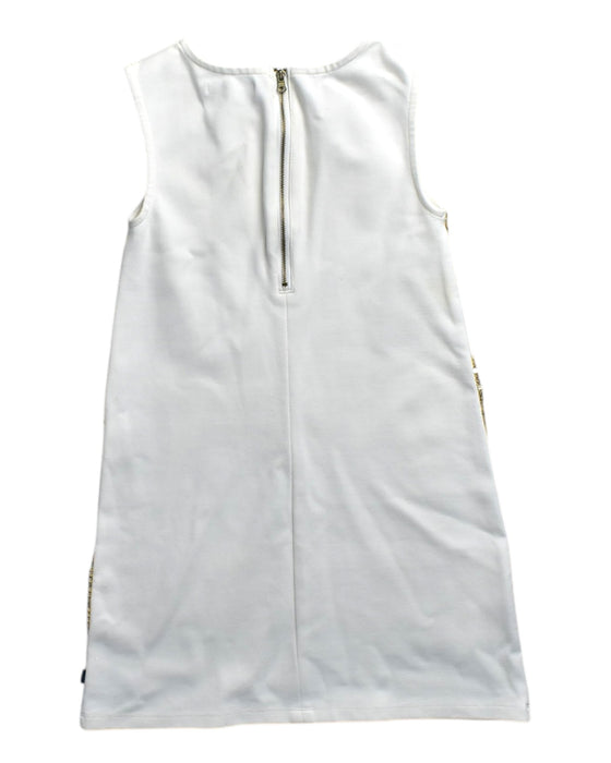 A White Sleeveless Dresses from DKNY in size L for girl. (Back View)