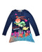 A Multicolour Long Sleeve Dresses from Desigual in size 10Y for girl. (Front View)