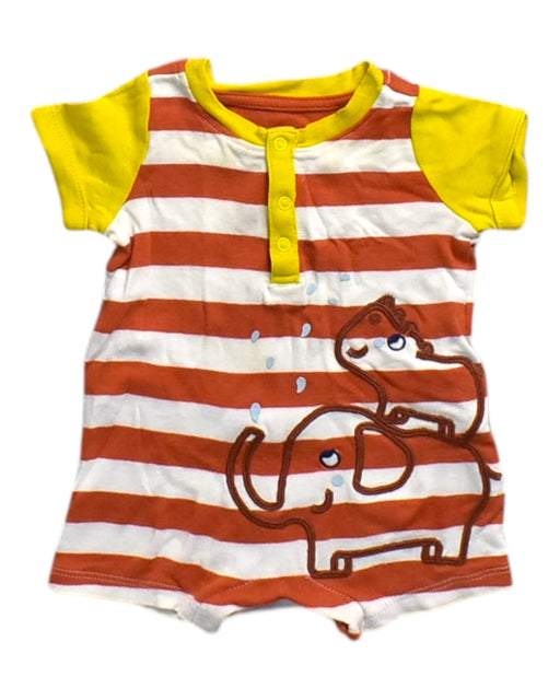 A Multicolour Short Sleeve Rompers from Du Pareil au même in size 0-3M for neutral. (Front View)