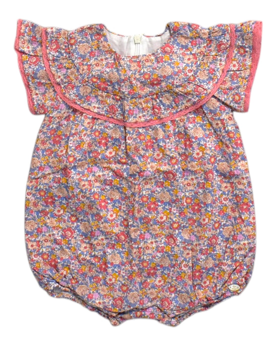 A Multicolour Short Sleeve Rompers from Tartine et Chocolat in size 6-12M for girl. (Front View)