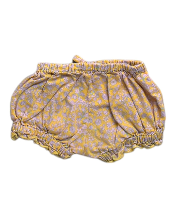 A Yellow Bloomers from Gingersnaps in size 6-12M for girl. (Back View)