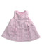 A Pink Sleeveless Dresses from Jacadi in size 3-6M for girl. (Front View)