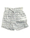 A White Shorts from Ancar in size 4T for girl. (Front View)