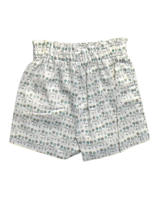 A White Shorts from Ancar in size 4T for girl. (Back View)