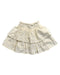 A Ivory Short Skirts from Gingersnaps in size 6T for girl. (Back View)