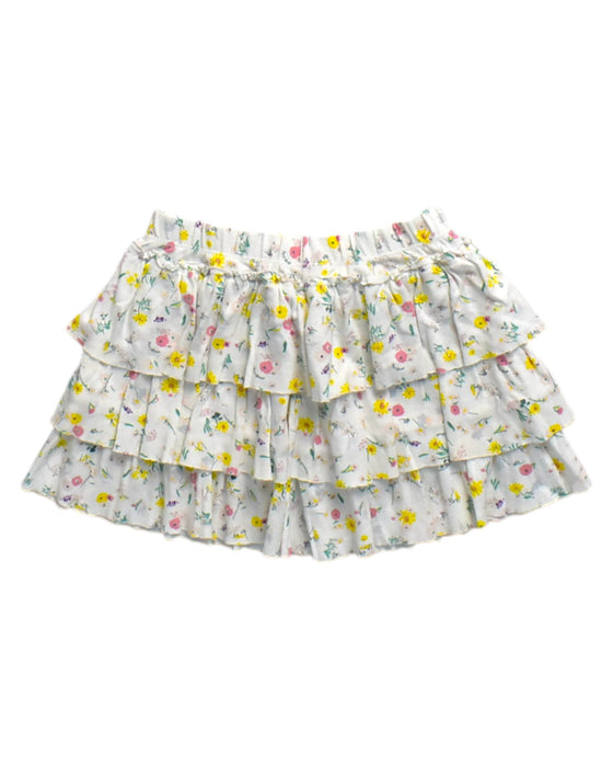 A Multicolour Short Skirts from Petit Bateau in size 6T for girl. (Front View)