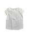 A White Short Sleeve Tops from Massimo Dutti in size 6T for girl. (Back View)