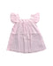 A Pink Sleeveless Dresses from Lola Palacios in size 6T for girl. (Front View)