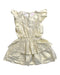 A Gold Sleeveless Dresses from Seed in size 3T for girl. (Front View)