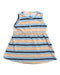 A Blue Sleeveless Dresses from Goldie + Ace in size 3T for girl. (Front View)