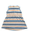 A Blue Sleeveless Dresses from Goldie + Ace in size 3T for girl. (Back View)