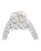 A White Capes & Ponchos from Monsoon in size 4T for girl. (Front View)