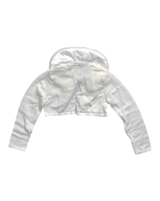 A White Capes & Ponchos from Monsoon in size 4T for girl. (Back View)