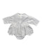 A White Dress Sets from MarlMarl in size 3T for girl. (Back View)