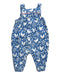 A Blue Long Overalls from Baby Boden in size 3-6M for neutral. (Back View)