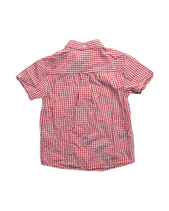 A Red Short Sleeve Shirts from Ben Sherman in size 7Y for boy. (Back View)