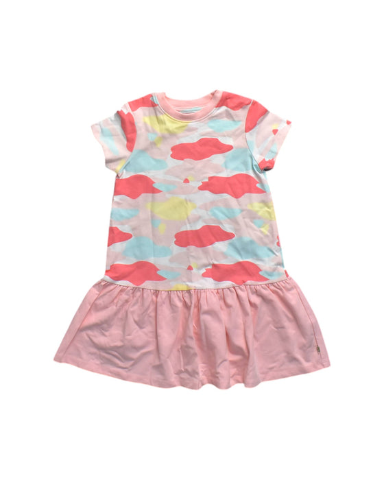 A Multicolour Short Sleeve Dresses from Oeteo in size 2T for girl. (Front View)