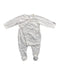 A White Long Sleeve Rompers from Petit Bateau in size 6-12M for neutral. (Front View)