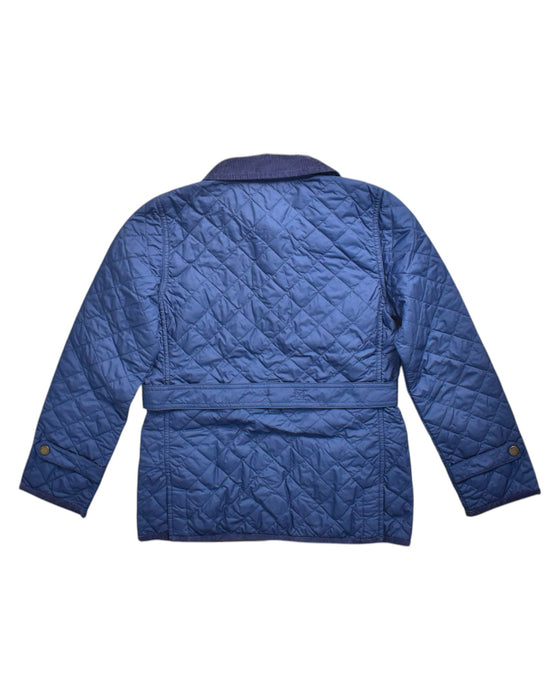 A Blue Puffer/Quilted Coats & Outerwear from Polo Ralph Lauren in size 14Y for neutral. (Back View)