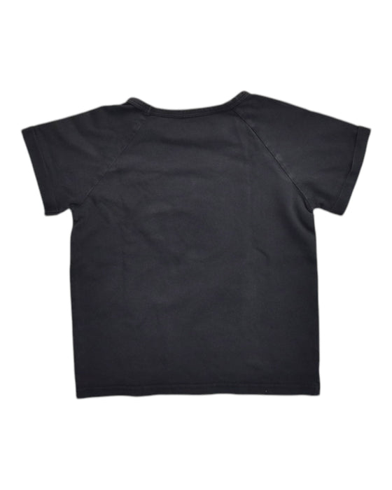 A Black Short Sleeve T Shirts from Le Petit Society in size 5T for neutral. (Back View)