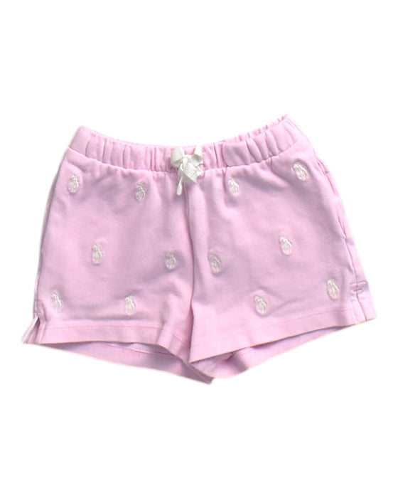 A Pink Shorts from Polo Ralph Lauren in size 5T for girl. (Front View)