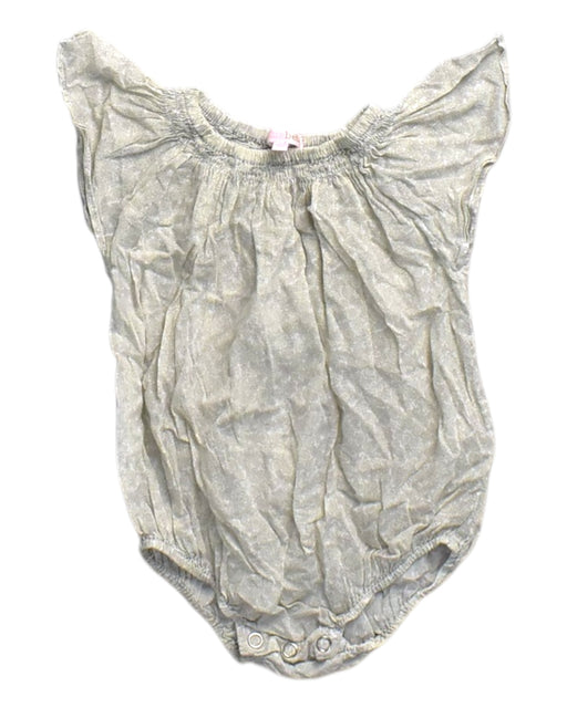 A Ivory Sleeveless Bodysuits from PrinteBebe in size 3-6M for neutral. (Front View)