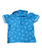 A Blue Short Sleeve Polos from Gingersnaps in size 4T for boy. (Back View)