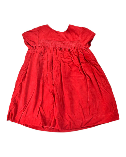 A Red Short Sleeve Dresses from Polo Ralph Lauren in size 4T for girl. (Front View)