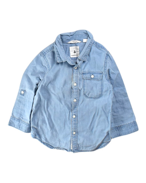 A Blue Long Sleeve Shirts from Country Road in size 2T for boy. (Front View)