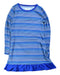 A Blue Long Sleeve Dresses from Jammies for your Families in size 7Y for girl. (Front View)