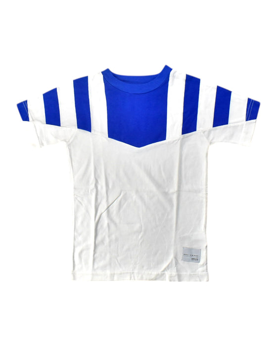 A Blue Short Sleeve T Shirts from Adidas in size XS for neutral. (Front View)