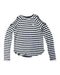 A Black Long Sleeve Tops from Abercrombie  in size 12Y for girl. (Front View)