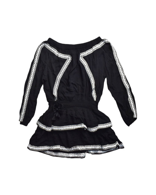 A Black Long Sleeve Dresses from Seed in size 10Y for girl. (Front View)