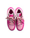 A Pink Sneakers from Air Jordan in size 11Y for girl. (Back View)