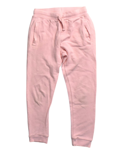 A Pink Sweatpants from Seed in size 8Y for girl. (Front View)